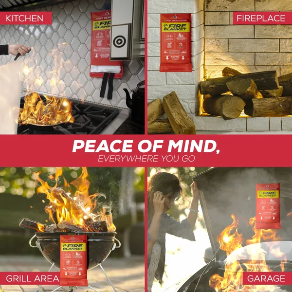 Family safe after using fire blanket to stop oven fire